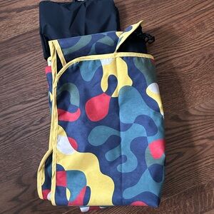 Rumpl Everywhere Mini Mat Rustic Abstraction Multicolor Travel Hiking Camping